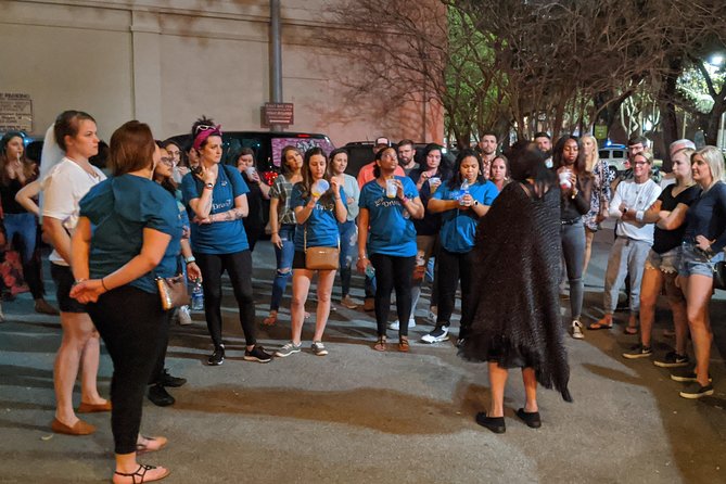 Bad Kitty Haunted Savannah Pub Crawl - Spooky, naughty ghosts - Savannah’s streets and the finish near Wright Square