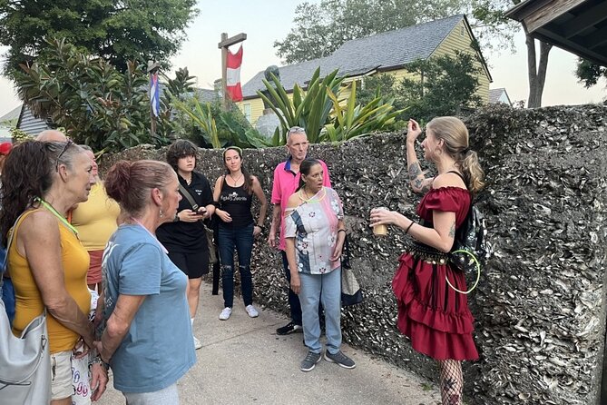 Booze and Boos Haunted St. Augustine Ghost Walking Tour - Scarlet Rogue: The Last Drink and the Poltergeist Finale