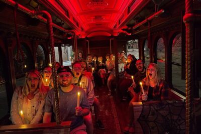 Candlelight Ghost Tour on the Minneapolis Trolley - How the trolley route delivers Downtown Minneapolis ghost stories