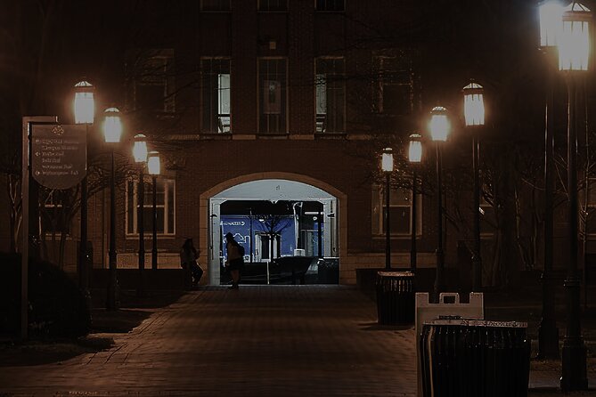 Chapel Hill Ghost Walk - Pacing and sidewalks: comfort, balance, and night walking