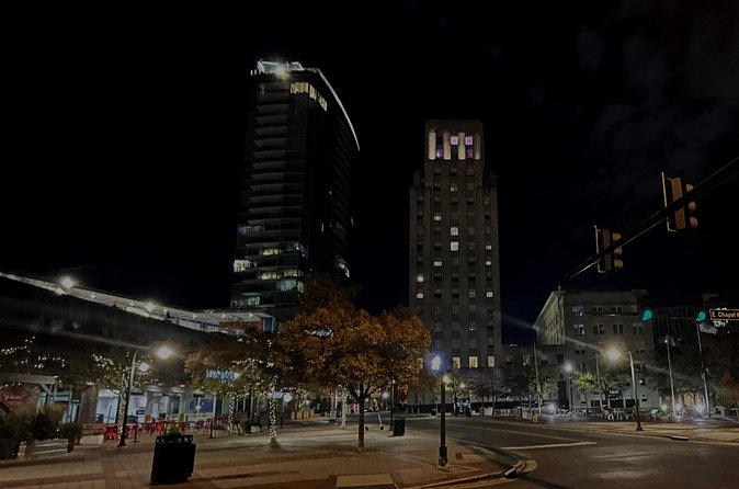 Durham Ghost Walk - Herald-Sun Building: history you can read in the architecture