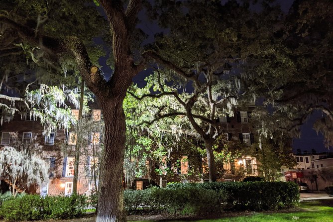 Fraidy Cat: The Family Fun Ghost Tour of Savannah - Wright Square (1733): original Savannah squares and the big legend energy