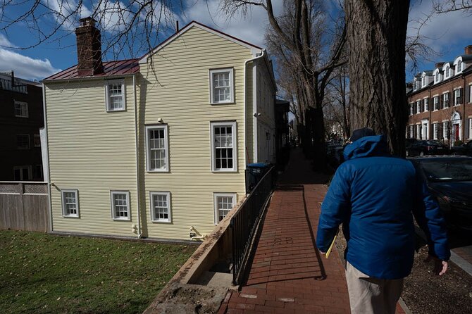 Georgetown Walking Tour: Spies, Presidents, and Exorcist Steps - The Laurie Family Home and the Witches of Georgetown Angle