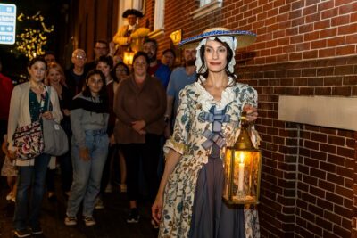 Ghost and Graveyard Tour - The one-hour Old Town route: colonial-costumed stories with Halloween street energy
