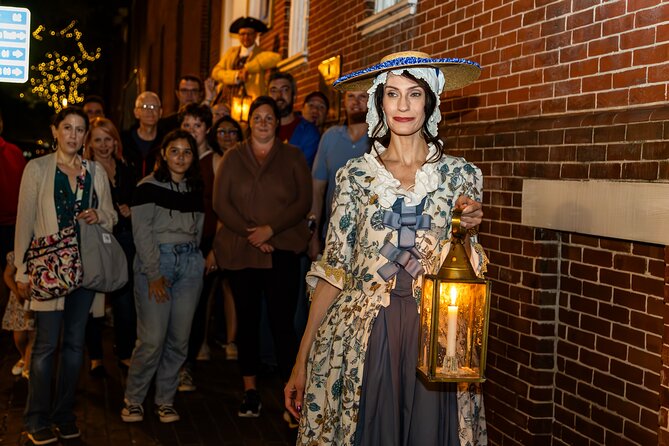 Ghost and Graveyard Tour - The one-hour Old Town route: colonial-costumed stories with Halloween street energy