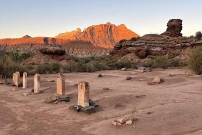Harry Potter's Zion Ghost Tour - The route: from Trailhead Gifts and Gear to Grafton