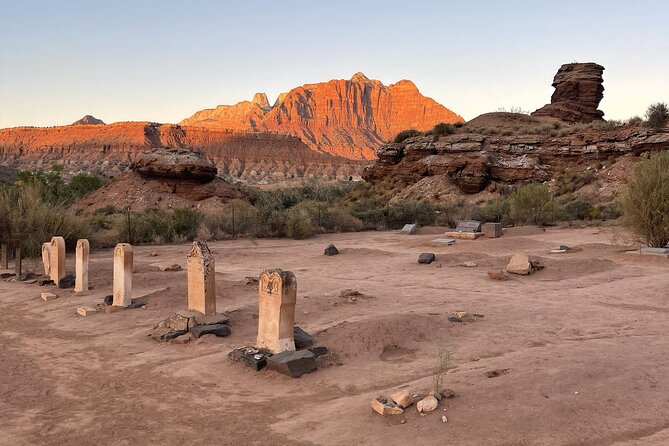 Harry Potter's Zion Ghost Tour - The route: from Trailhead Gifts and Gear to Grafton