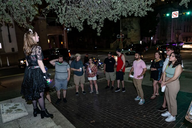 Haunted San Antonio Booze and Boos Ghost Walking Tour - Guide quality matters: Fred vs. Ally 667 energy