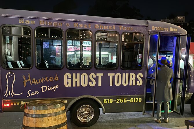 Haunted San Diego: The Only Ghost Tour with Exclusive Entry - Ghost Coach Caper: How the Ride Sets the Tone