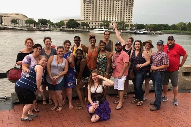 Haunted Savannah Booze and Boos Ghost Walking Tour - A 2.5-Hour Night Walk for Spooky Drinks on River Street