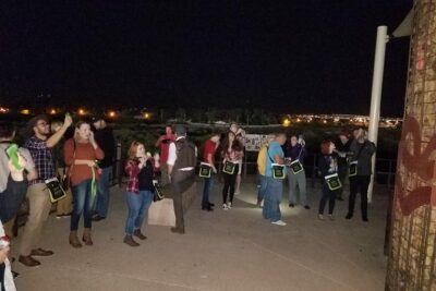 Haunted Vegas Tour and Ghost Hunt in Las Vegas - Ghost hunting gear: EMF meters, temperature guns, and dowsing rods