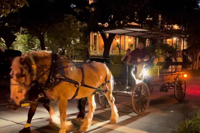 Horse Drawn Ghost and Folklore Tour in Savannah - Key things you’ll notice on this night ghost carriage ride