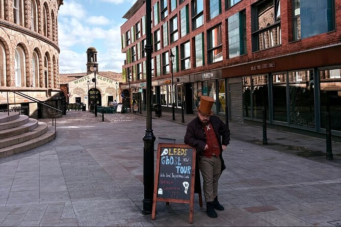 Leeds Ghost Tour Explore the Haunting History of Leeds - Meeting Lord Bartholomew Crouch at the Leeds Corn Exchange