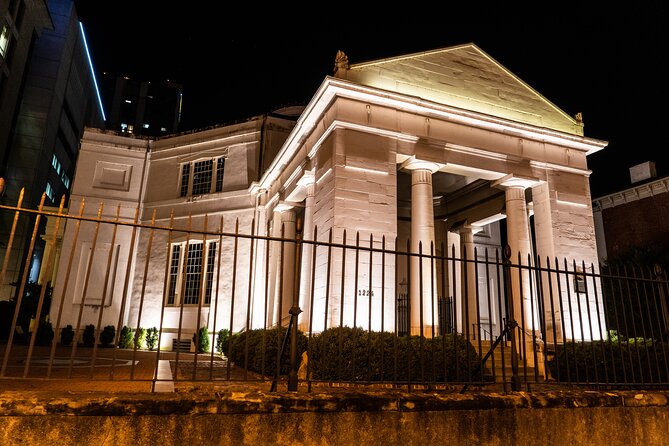 Richmond Ghost Tour: Sinister Secrets of Shockoe Bottom - Masons’ Hall: hospital past, government presence, and multiple spirits