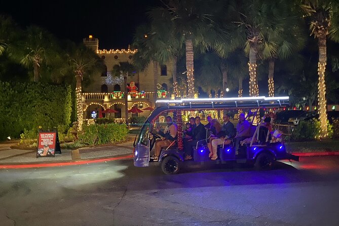Riding with the Ghosts a Golf Cart Ghost Tour in St Augustine - The Route Before the Stops: Ponce de Leon and Hotel Alcazar
