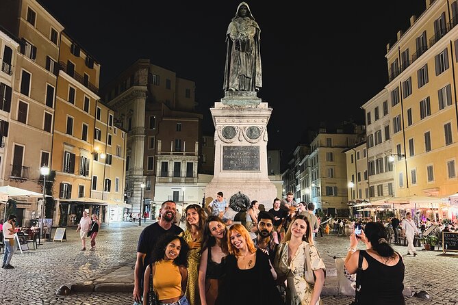 Rome: Private Night Ghost Walking Tour - Getting your bearings: meeting at Campo de’ Fiori