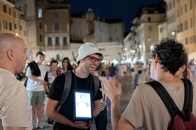 Rome Secrets with Dark History and Tasty Bites Tour Experience - Arco dei Banchi: traders, pilgrims, and a flood reminder