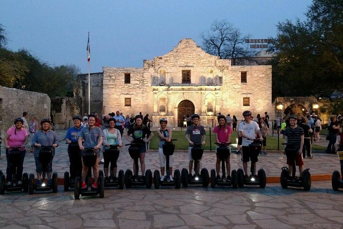 San Antonio Segway Ghost Tour - Arriving at 260 E Houston St: the fast setup