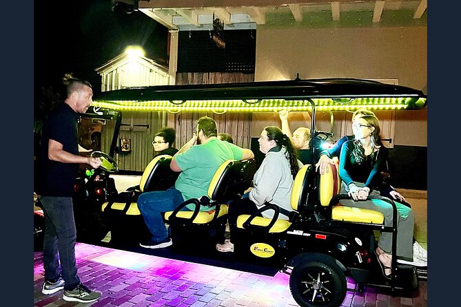 St. Augustine Ghost Tour on Premium Golf Cart with PiCk Up - Guides make or break the vibe: Chance and Harley in the spotlight