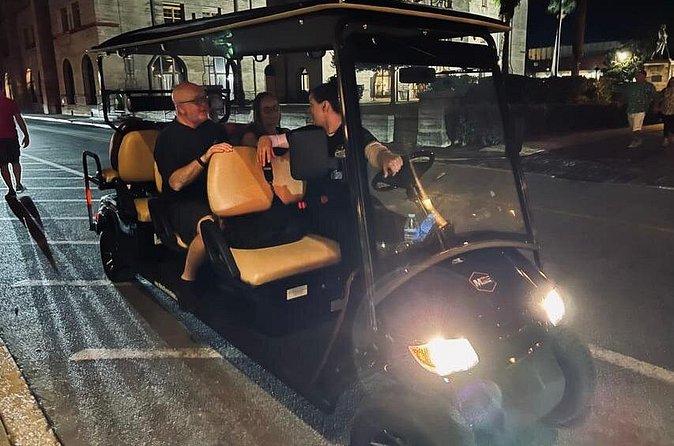 St. Augustine Haunted Ghost Tour by Electric Cart Shadow Ride - Entering St. Augustine’s Night Mode: What the Ride Feels Like