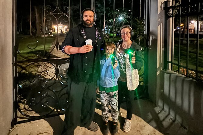 St. Augustine Private Vehicle Ghost Tour - Stop 1: St. Augustine Lighthouse & Maritime Museum at night