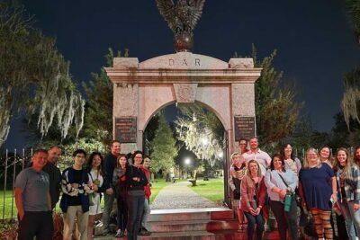 The Grave Tales Ghost Tour in Savannah - Meeting at Johnson Square and What the 1.5-Hour Walk Feels Like