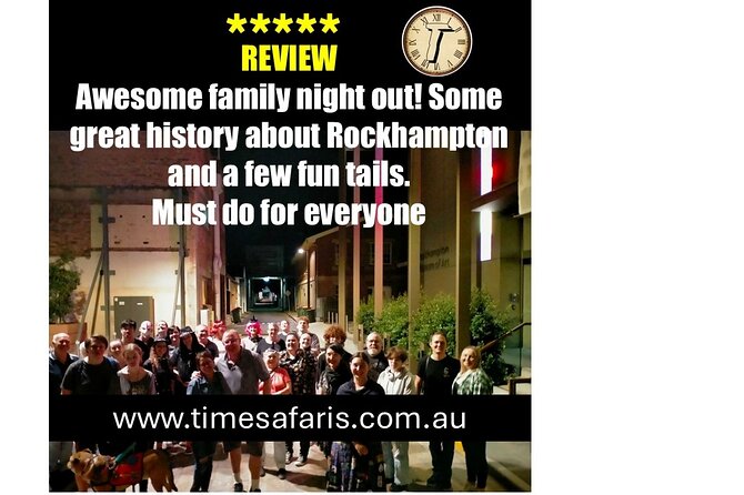Time Safaris Ghost, Murder and Jack the Ripper Walk Rockhampton - The Jack the Ripper and Ghost stories: fun folklore, with a credibility check