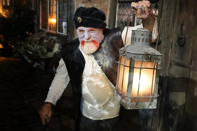 Tudor World Ghost Tour by Lantern light inside the building - Lantern-lit Tudor World after closing: the vibe you should expect